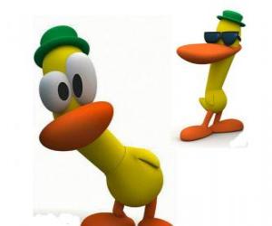 Puzzle Pato est un canard acariâtre et le meilleur ami de Pocoyo