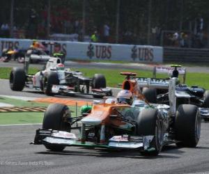 Puzzle Paul di Resta, Force India 2012