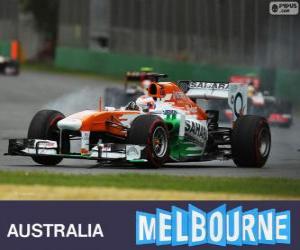 Puzzle Paul di Resta - Force India - Melbourne 2013