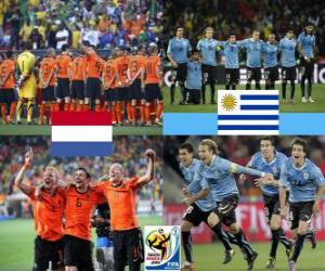Puzzle Pays-Bas - Uruguay, demi-finales, Afrique du Sud 2010