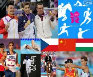 Puzzle Pentathlon moderne hommes LDN12