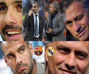 Puzzle Pep Guardiola VS Jose Mourinho, 2010-11