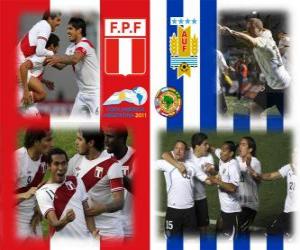 Puzzle Pérou - Uruguay, demi-finale, Copa América Argentine 2011
