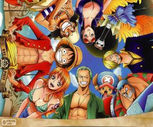 Puzzle Personnages de One Piece