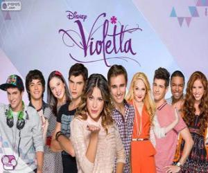 Puzzle Personnages de Violetta