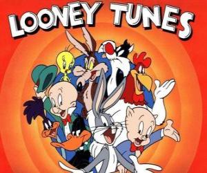 Puzzle personnages principaux des Looney Tunes