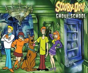 Puzzle personnages principaux de Scooby-Doo