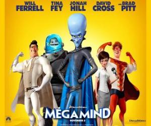 Puzzle personnages principaux Megamind