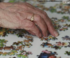Puzzle Personne âgée, puzzle
