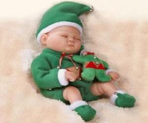 Puzzle Petit lutin dormant