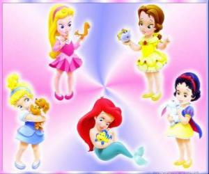 Puzzle Petites Princesses Disney