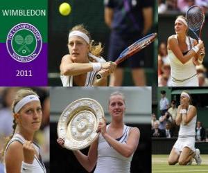 Puzzle Petra Kvitova champion de Wimbledon 2011