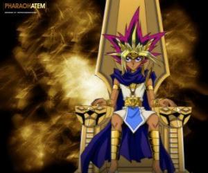 Puzzle Pharaon Atem, connu sous le nom Yami, c'est l'esprit d'un ancien pharaon et  alter-ego de Yugi