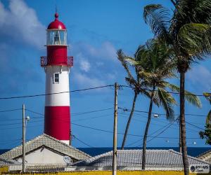 Puzzle Phare de Itapuã, Brésil