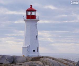 Puzzle Phare de Peggys Point, Canada