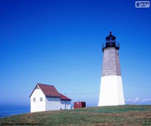 Puzzle Phare de Point Judith, États-Unis