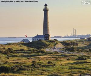 Puzzle Phare de Skagen, Danemark