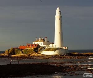 Puzzle Phare de St. Mary, Angleterre