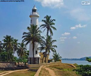 Puzzle Phare à Galle, Sri Lanka