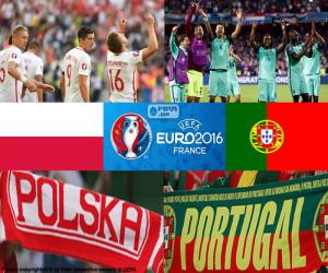 Puzzle PL-PT, quarts de finale Euro 2016