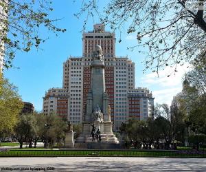 Puzzle Place d’Espagne, Madrid