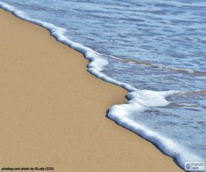 Puzzle Plage de sable fin