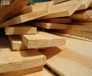 Puzzle Planches de bois