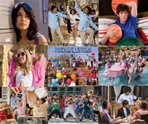 Puzzle Plusieurs images de High School Musical 2