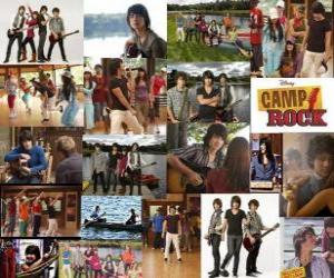 Puzzle Plusieurs photos de Camp Rock