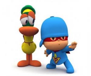 Puzzle Pocoyo avec Pato