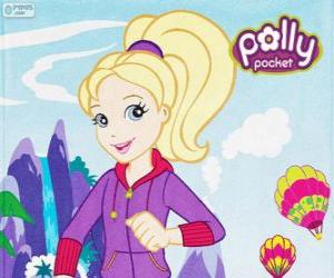 Puzzle Polly Pocket avec vêtement de sport
