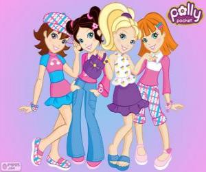 Puzzle Polly Pocket et ses amies