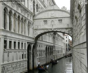 Puzzle Pont des Soupirs, Italie