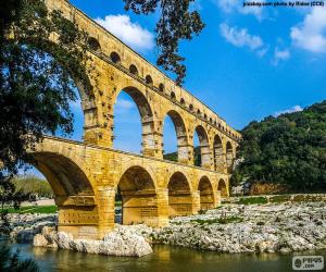 Puzzle Pont du Gard, France