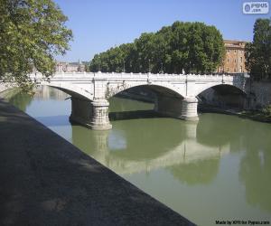 Puzzle Pont Giuseppe Mazzini, Rome