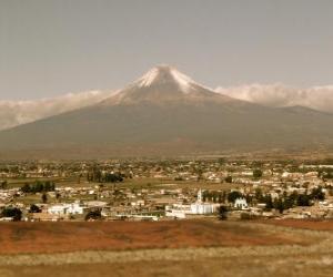 Puzzle Popocatepetl au Mexique