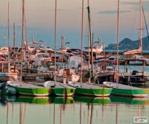 Puzzle Port de L'Estartit, Catalogne, Espagne