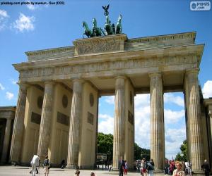 Puzzle Porte de Brandebourg, Allemagne