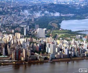 Puzzle Porto Alegre, Brésil