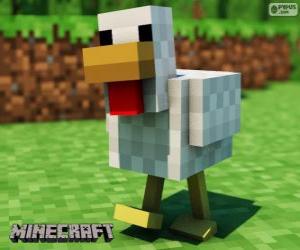 Puzzle Poule de Minecraft