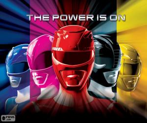 Puzzle Power Rangers, The Power is on