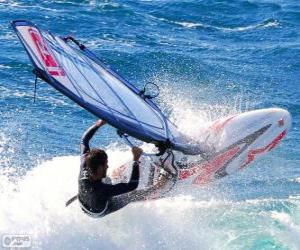 Puzzle Pratiquer la planche à voile ou windsurf