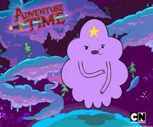 Puzzle Princesse Lumpy Space, un nuage avec une étoile sur le front