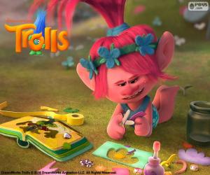 Puzzle Princesse Poppy, Les Trolls