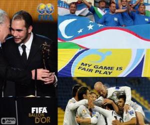 Puzzle Prix de Fair Play 2012 FIFA pour l'Ouzbékistan Football Association