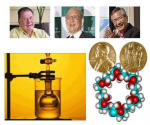 Puzzle Prix Nobel de chimie 2010 - Richard Heck, Eiichi Negishi et Suzuki Akira -