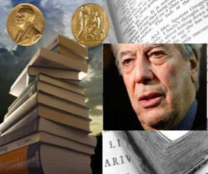 Puzzle Prix Nobel de littérature 2010 - Mario Vargas Llosa -