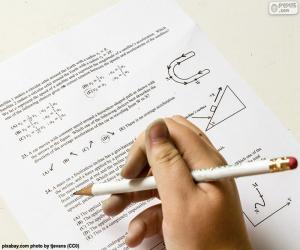 Puzzle Problèmes de physique