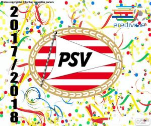 Puzzle PSV Eindhoven, Eredivisie 2017-18