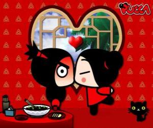 Puzzle Pucca baisers Garu